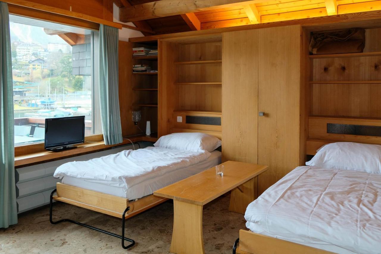 Seewohnung 1 Spiez Extérieur photo