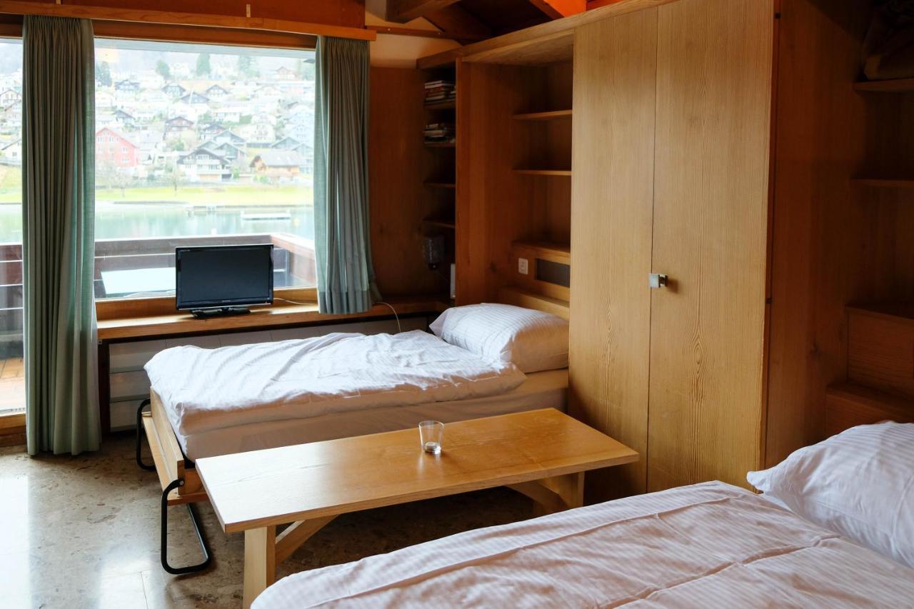 Seewohnung 1 Spiez Extérieur photo