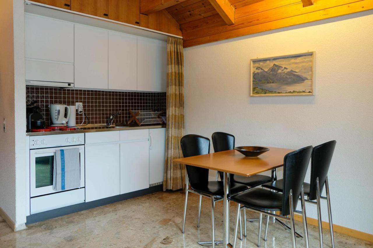Seewohnung 1 Spiez Extérieur photo